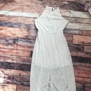 Lace boho dress